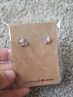 Hello Kitty Stud Earrings
